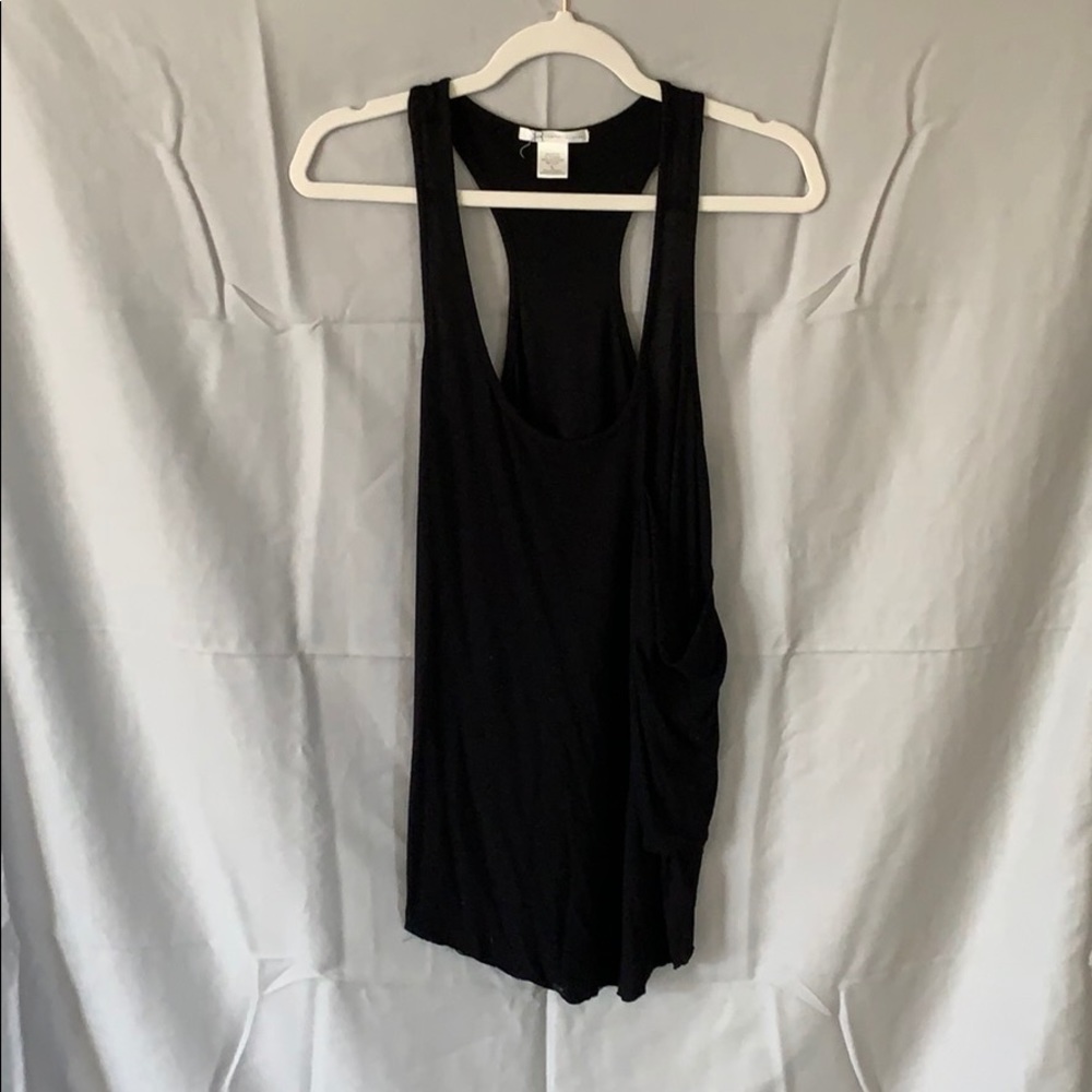 Charlotte Russe flowy pocket tank, size large
